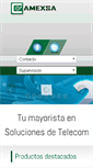 Mobile Screenshot of cablesmexicanos.com